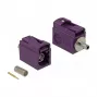 Conector macho coaxial DeLOCK 89702