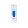 Transcend JetFlash 790 TS128GJF790W memoria USB, 128 GB, USB 3.1 Gen 1, conector retráctil, blanca