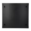 EXTRALINK LITE 9U 530X400 armario rack de pared, negro, con estante