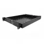 Delock - Unidad extraíble para rack - negra - 1U - 48,3 cm (19