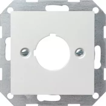 GIRA 027203 Placa mural/embellecedor de interruptor blanco (027203)