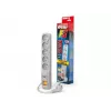 Regleta de protección contra sobretensiones ACAR F5 5 tomas 3 m gris