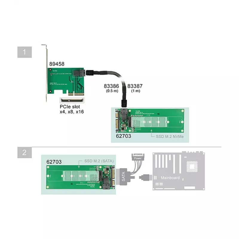Adaptador M.2 interno DeLOCK 62703