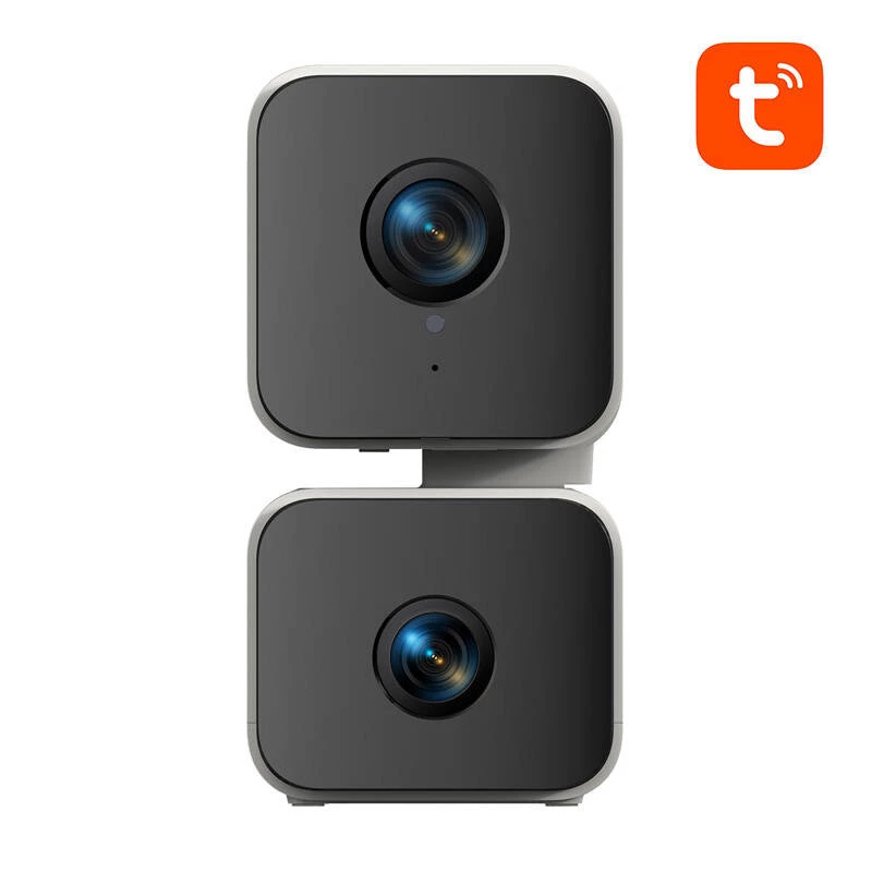 Cámara dual WiFi inteligente Gosund PC12 (4MP 1920x2160, Tuya)
