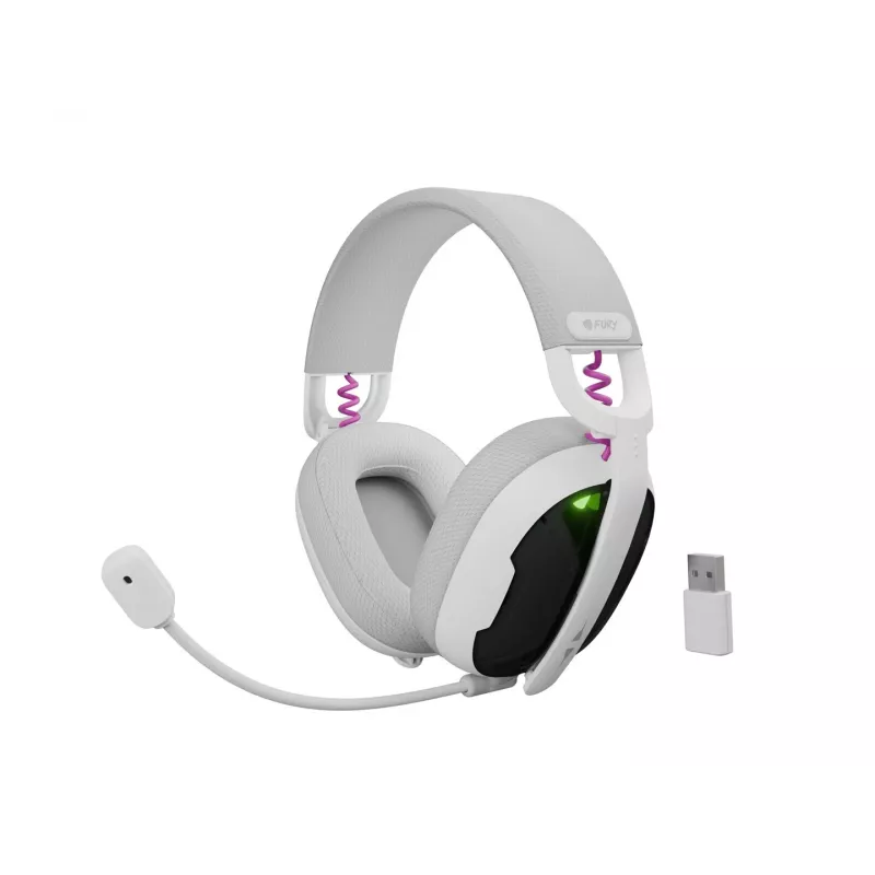 Fury Fukiya F6 Auriculares inalámbricos, Blanco