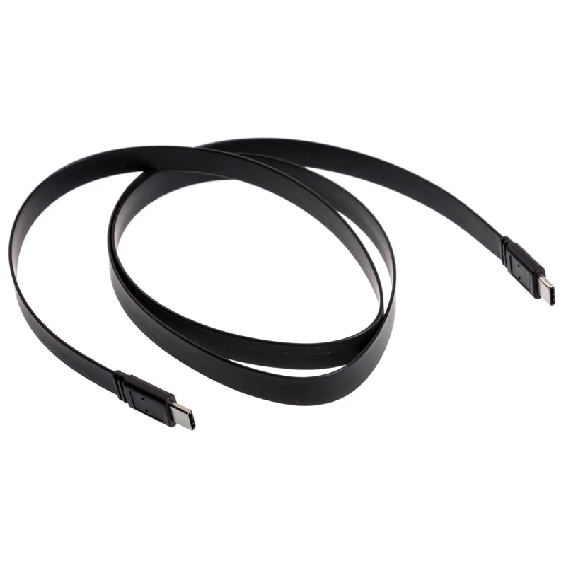 Cable USB Akasa AK-CBUB46-10BK USB 3.2 Gen 2 1 m negro