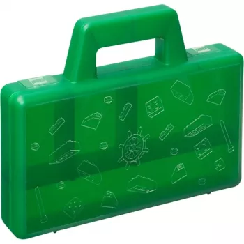 Caja de almacenamiento Room Copenhagen caja organizadora LEGO 40870003 verde – organizador modular compatible con juguetes