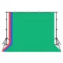 Set de fondo fotográfico Puluz 2x3m/trípode + 3 fondos fotográficos PKT5205