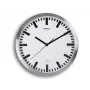 Reloj de pared MAUL MAULpilot - AA - 1,5 V - aluminio - blanco - aluminio - cristal - 30 cm (9063308)