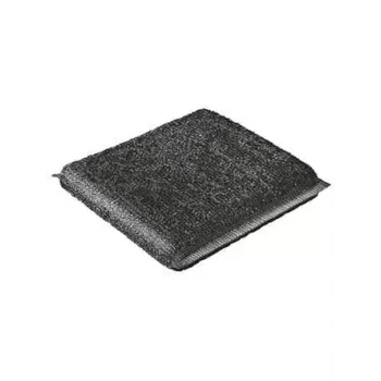 VILEDA 141656 estropajo, tela con acero inoxidable, gris, pack de 2, 115×245×20 mm, 35 g
