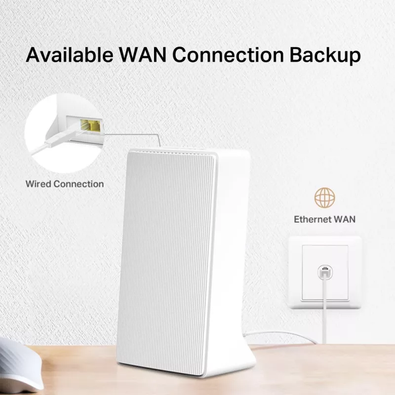 Router inalámbrico Mercusys MB112-4G 300 Mbit/s 2.4 GHz blanco