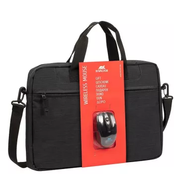 Maletín Rivacase 8038 Ratón inalámbrico 39,6 cm (15,6