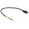 Cable USB DeLOCK 85541 Micro-USB B 0,2 m negro