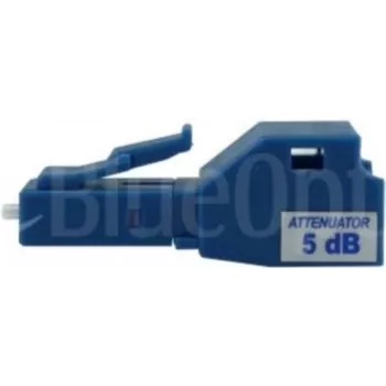 Atenuador óptico CBO SFA21BK5 monomodo LC simplex 5 dB