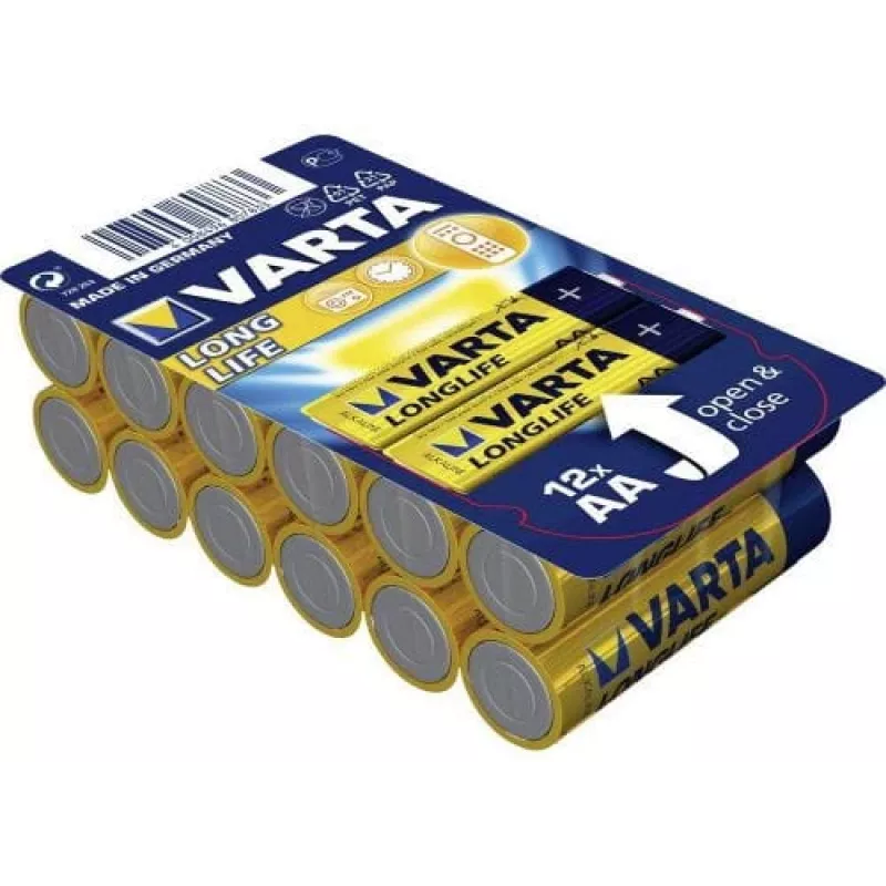 Pila de un solo uso Varta Longlife AA LR6