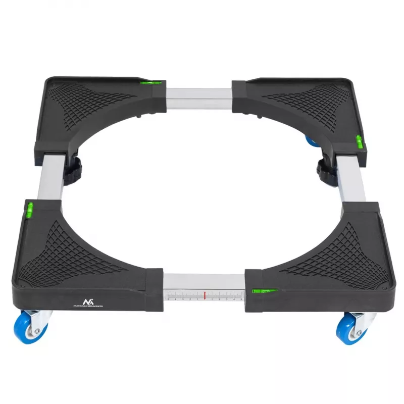 Base móvil MACLEAN MC-855, soporte robusto de ancho ajustable para lavadoras y frigoríficos