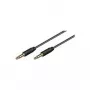 Microconnect IPOD012 cable de audio 1 m 3,5 mm negro
