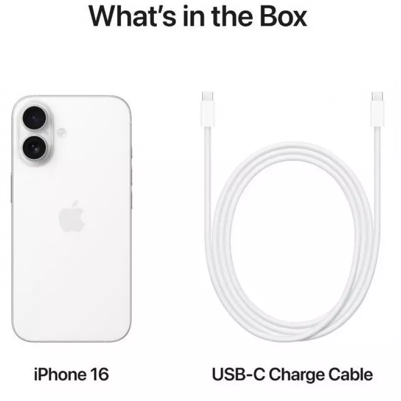 TELÉFONO MÓVIL IPHONE 16/128GB BLANCO MYE93 APPLE