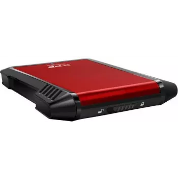 Caja para HDD/SSD ADATA EX500 negra, roja 2,5