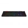 Teclado gaming mecánico MSI Strike Pro W Silent distribución US iluminación RGB, con cable, interruptores táctiles Silent
