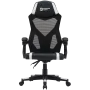 Silla gaming CANYON Flow MCH01 malla negro blanco