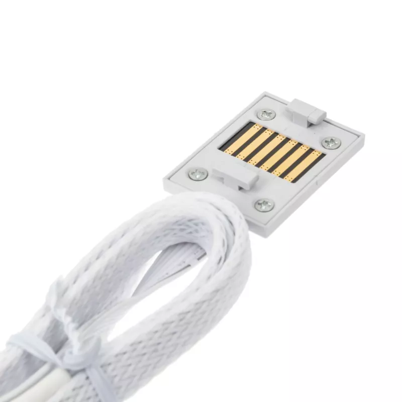 Controlador Lian Li UNI HUB SL-INF 12SLIN-CONT3W blanco — hub para ventiladores RGB y tiras LED