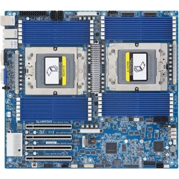 Gigabyte MZ73-LM2 (Rev. 3.x) placa base para servidor, E-ATX, Dual Socket SP5