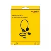 Auriculares DeLOCK auriculares estéreo USB con control de volumen