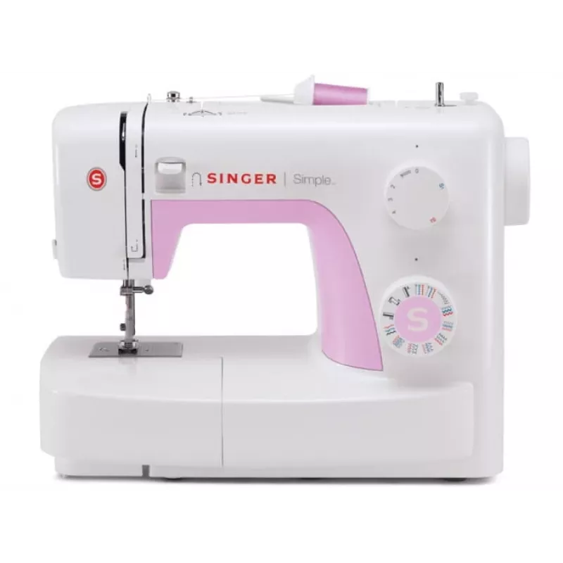 Máquina de coser | Singer | SIMPLE 3223 | número de puntadas 23 | número de ojales 1 | blanco/rosa