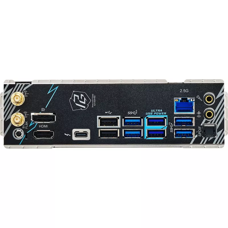 Placa base ASRock B860M Lightning WiFi — Intel B860, LGA1851, microATX, DDR5, 4 DIMM, Wi‑Fi 6E, 2.5Gb LAN, Thunderbolt 4