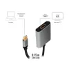 LogiLink CDA0110 Adaptador de cable de vídeo Mini DisplayPort a HDMI 0,15 m