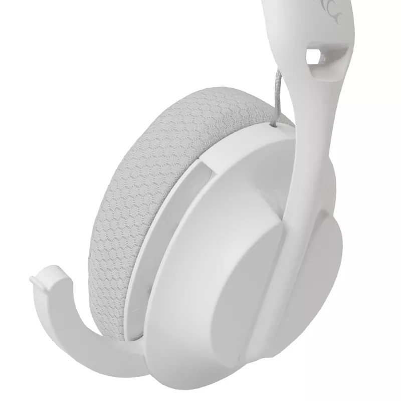 Auriculares White Shark WGH-2441 Falcon blanco/gris