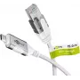Goobay 74392 cable Ethernet USB 3.1 Tipo A a RJ45, 15 m, blanco