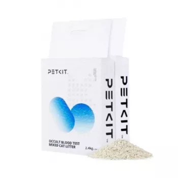 Arena aglomerante de tofu para gatos PETKIT PKCL08 — 4 bolsas, test de sangre oculta