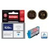 Activejet AH-920CCX cartucho de tinta, de repuesto para HP 920XL CD972AE, Premium, 12 ml, cian
