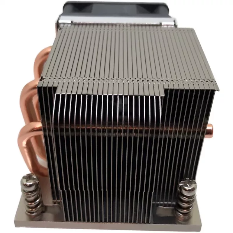 Ventilador de CPU Inter-Tech A-26 6 cm Negro Plata