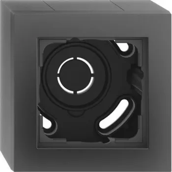 Gira AP-Enclosure 1f Marco negro m 106109 (106109)