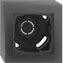 Gira AP-Enclosure 1f Marco negro m 106109 (106109)