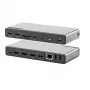 ALOGIC DV4 - docking station - para portátil - USB-C / USB-A - 3 x HDMI, DP - 1GbE (DUCDV4)
