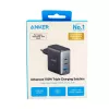 Anker Powerport 736 Nano II Universal Negro Cargador rápido de CA para interiores