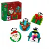 Bricks Iconic 40744 surtido de adornos navideños