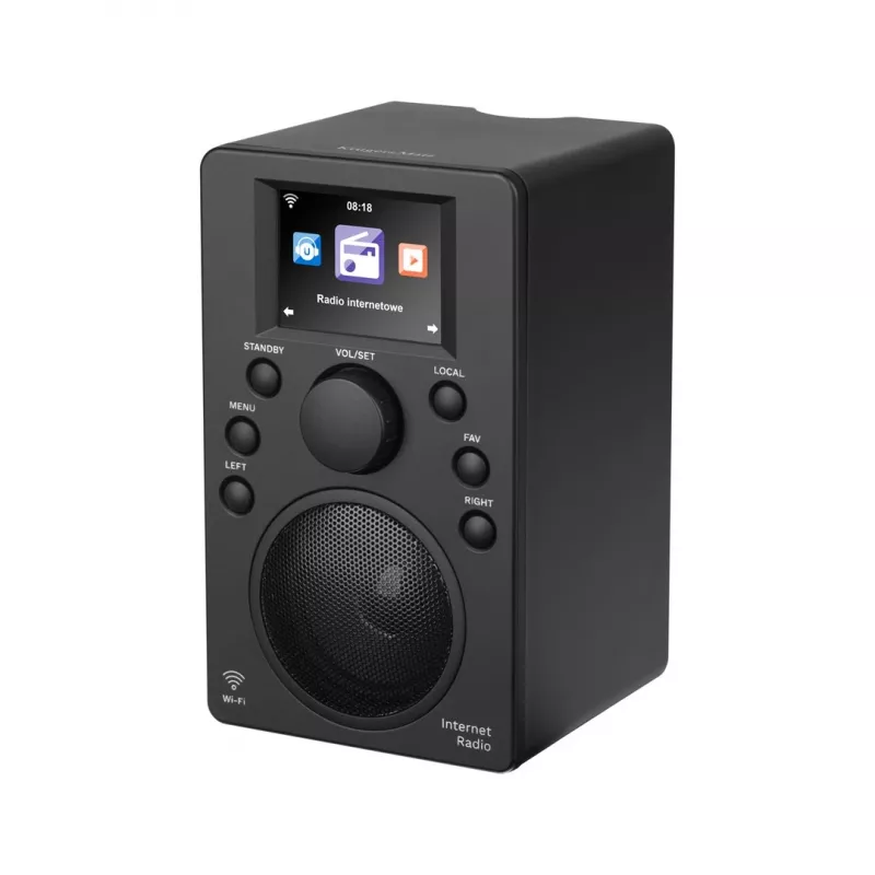 Radio por internet Kruger & Matz KM0818.1 con Wi-Fi, Bluetooth, USB y despertador