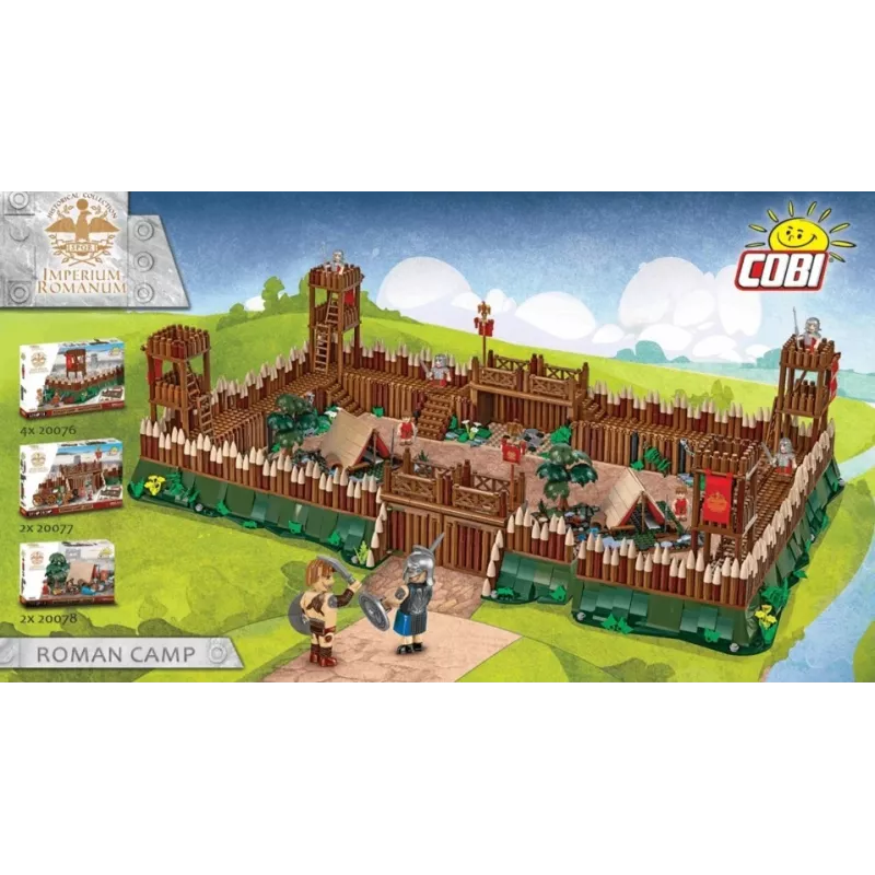 Cobi Set de construcción Imperium Romanum — Puerta de campamento romano, 591 piezas