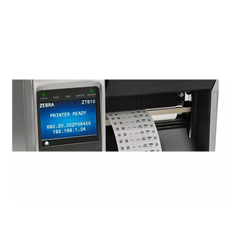 Impresora de etiquetas Zebra ZT610 transferencia térmica 203 x 203 DPI 356 mm/s con cable e inalámbrica Ethernet LAN Bluetooth