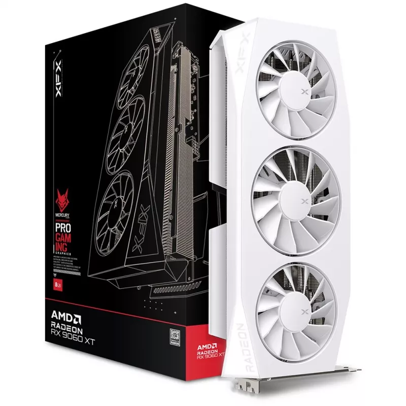 Tarjeta gráfica XFX Mercury Radeon RX 9060 XT OC Gaming Edition 16GB GDDR6