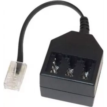 Adaptador ISDN ShiverPeaks 71017-1 conector macho Western 6/4 a TAE
