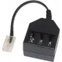Adaptador ISDN ShiverPeaks 71017-1 conector macho Western 6/4 a TAE