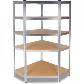 Estantería para herramientas de jardín Top e shop Rack GC9030 — Acero galvanizado y MDF, 900x300x1800 mm, independiente/montaje en pared, capacidad 875 kg