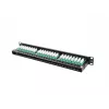 Panel de parcheo LANBERG PPU5-1048-B 1U, 48 puertos Cat5e, negro, 445×102×44,5 mm