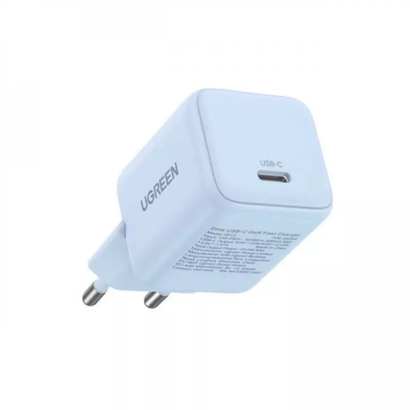 Fuente de alimentación UGREEN X512 20W GAN 1X USB-C - azul